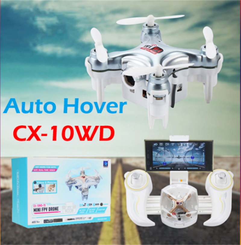 New Arriving! 2.4G 6-axis  Mini Wifi FPV Quadcopter with High Hold Mode RC Drone RTF