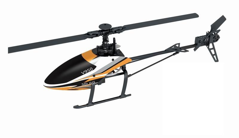 Os mais recentes rc helicóptero 6 canais com motor brushless
