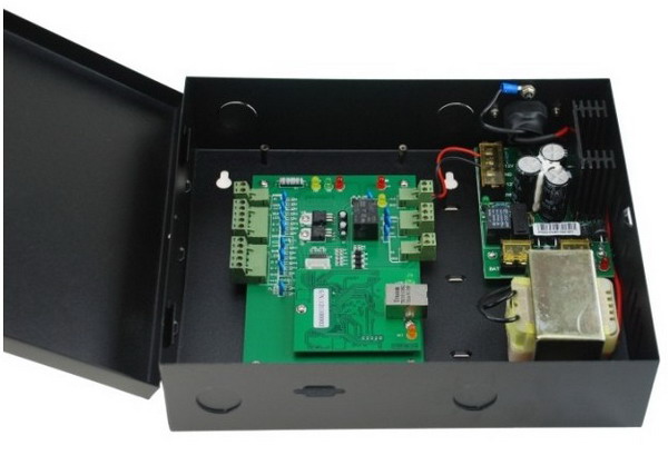 4 door TCP/IP access Control with access power supply