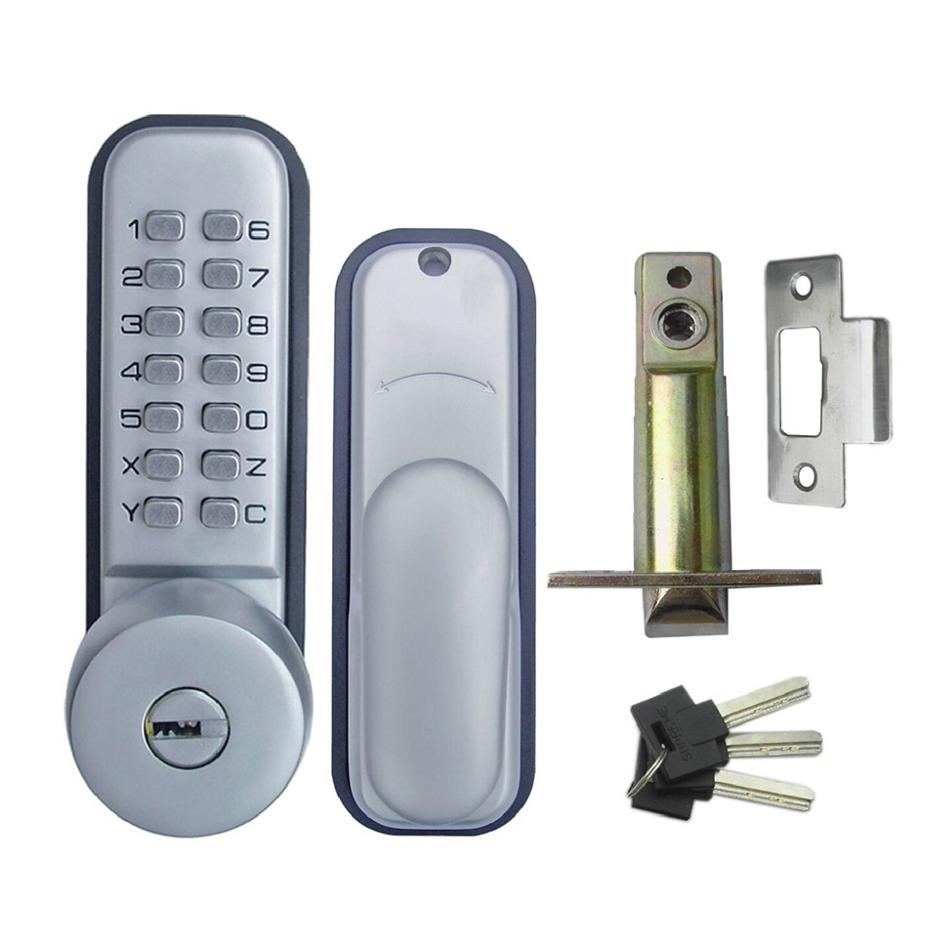 All-Weather Mechanical keypad lock with Key DH8807