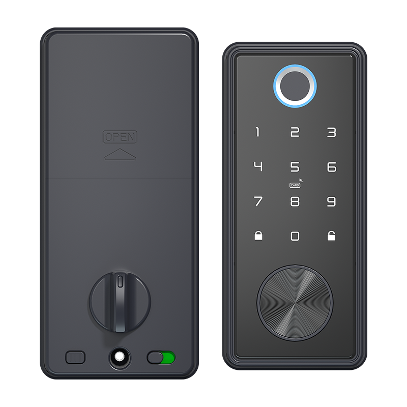 Bluetooth ttlock wifi tuya aplicación digital mechón de puerta de muerto automático