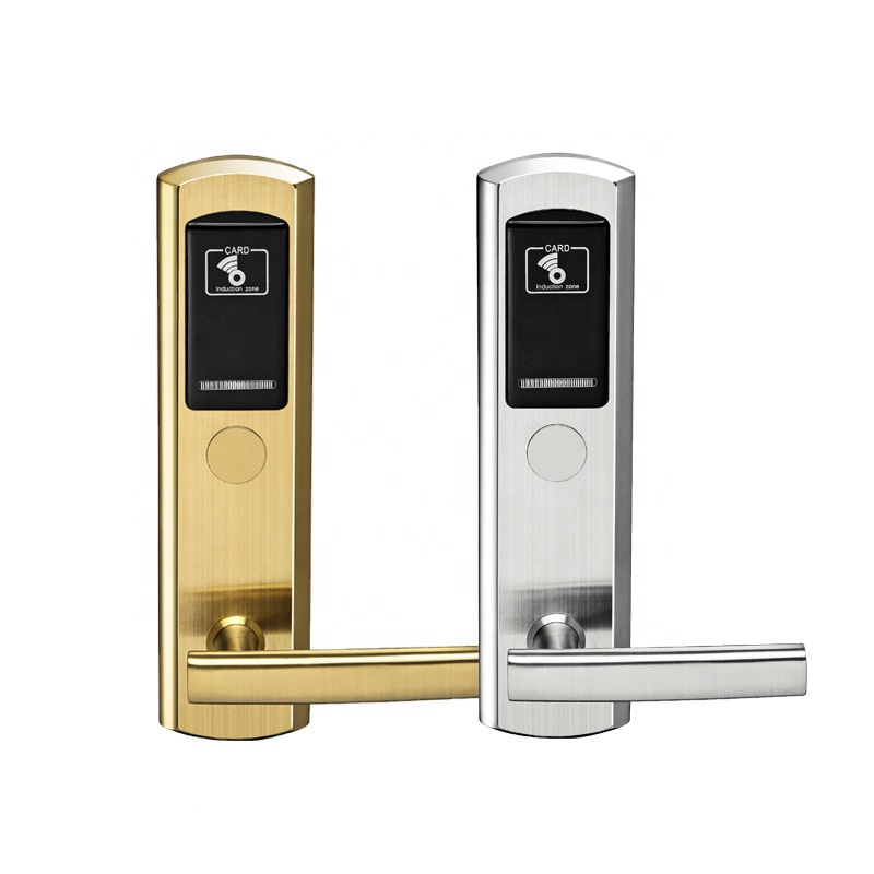 Top quality stainless steel keyless hotel card door lock DH-8181Y