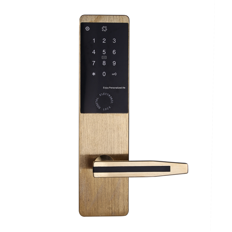 Sinusuportahan ng Smart Card Bluetooth Keypad TT Door Lock ang APP DH-8503A