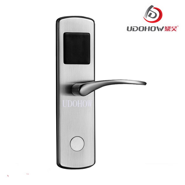 udohow keyless smart door lock with card for hotel/project use DH8014Y
