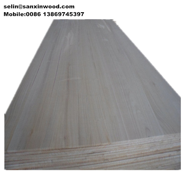 15/18/27mm paulownia edge glued panel used for coffin furniture