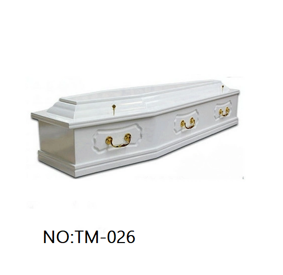 Italian style and europe style used funeral coffins