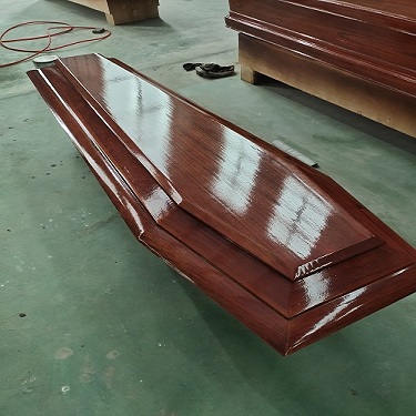 Used funeral coffins for Europe Market
