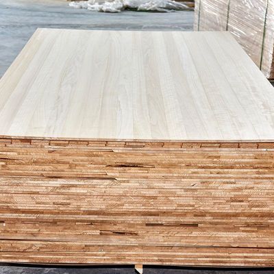 carbonized poplar edge glued board