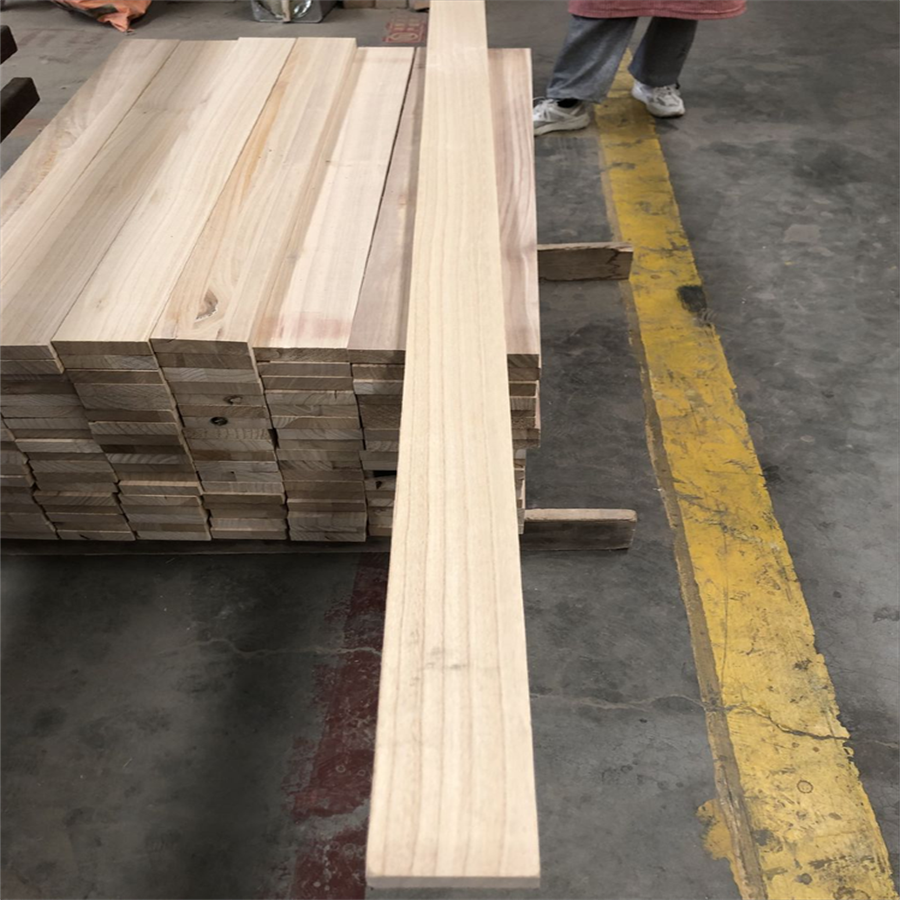 solid big thickness of paulownia wood without any glue or joint