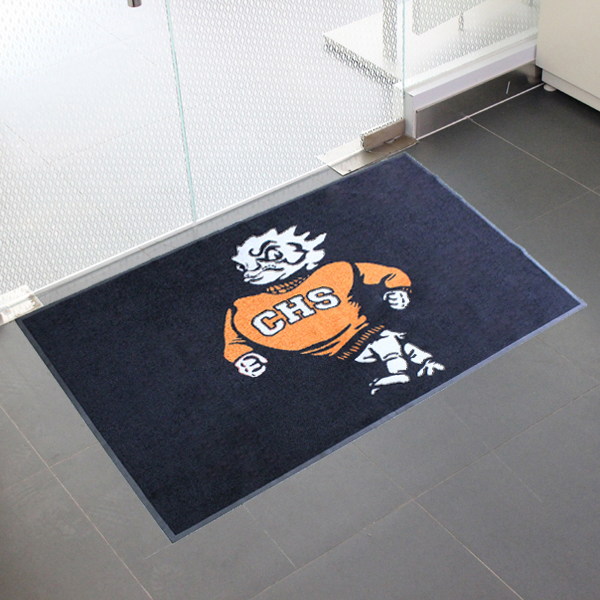 Sports Industrial Logo Floor Mat