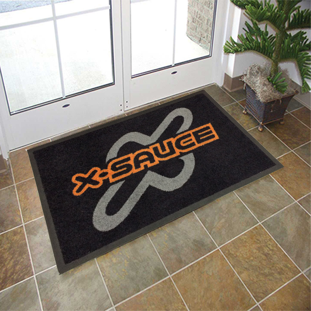 Floor Mats For Home Logo Printing On Rubber Entrance Mat