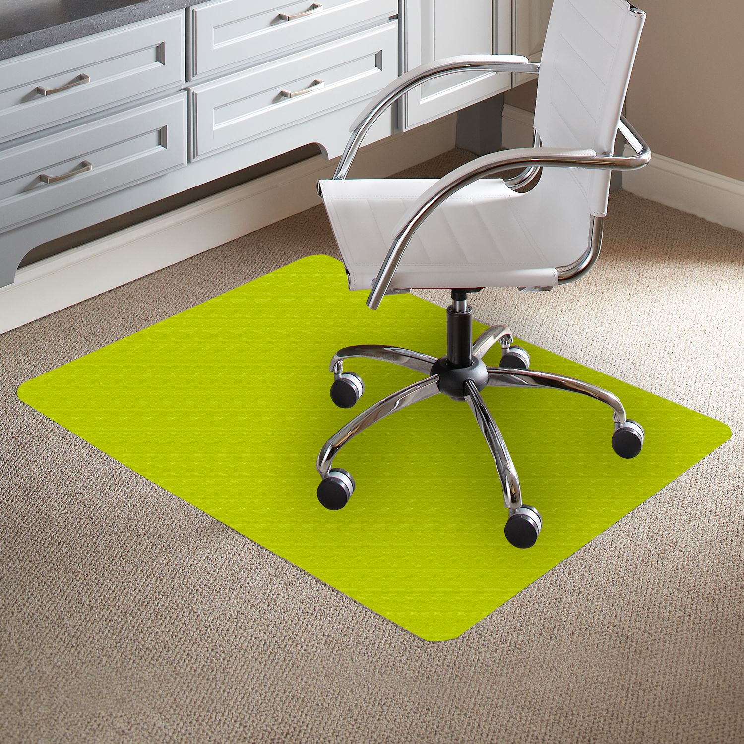 Chair tappeto verde PVC