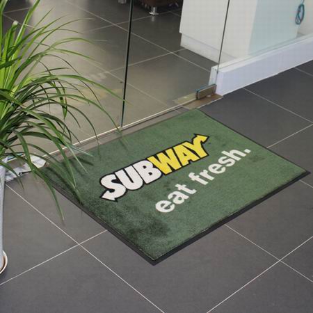 客户定制高质量豪华户外广告地毯