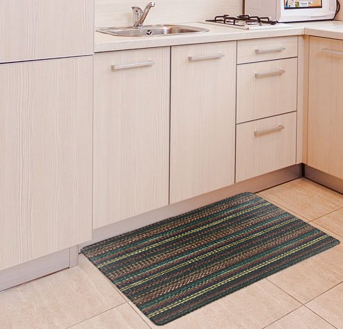 Fournisseur de tapis de porte en mousse moderne anti-fatigue tapis de plancher de cuisine