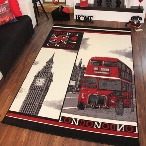 Nylon Area Rug with sublimation Design