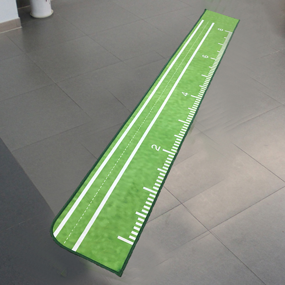 Tapis de golf d'impression de sublimation de tapis de pratique de golf de surface de polyester
