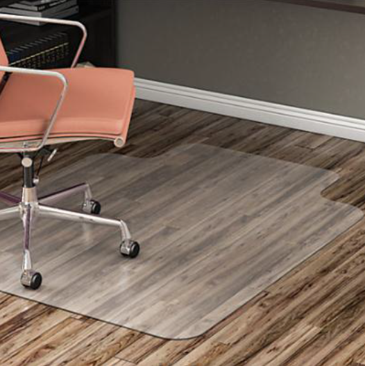 Esteras impermeables del piso para los pisos de madera dura plástico de la silla del piso