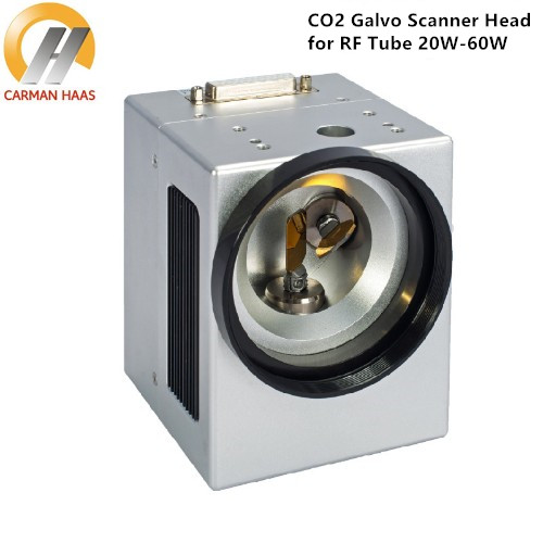 CO2 laser RF metal tube Galvanometer Scanner Head 10mm 12mm with Power Supply