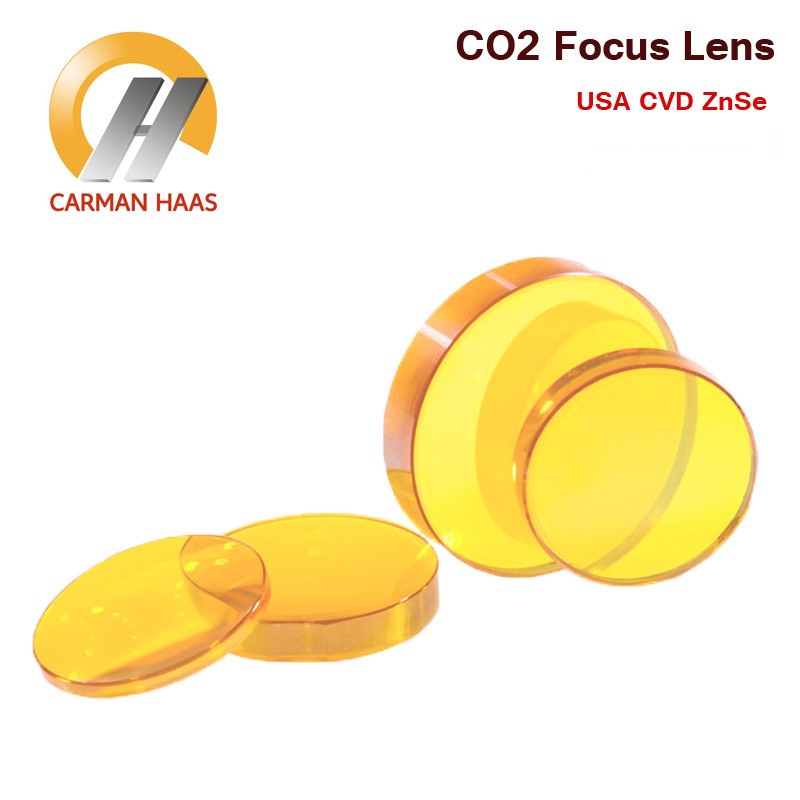 이산화탄소 레이저 조각 절단기를위한 초점 렌즈 미국 CVD ZnSe DIA 19.05 20 FL 50.8 63.5mm