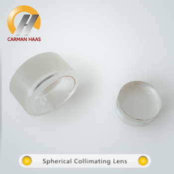 Fourniture d'une lentille de collimation de silice fondue Aspeheric/sphérique