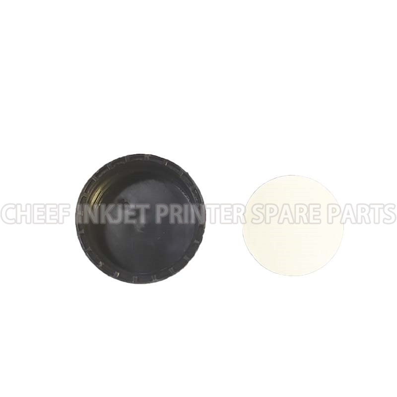 Black bottle lid inket printer spare parts for Rottweil