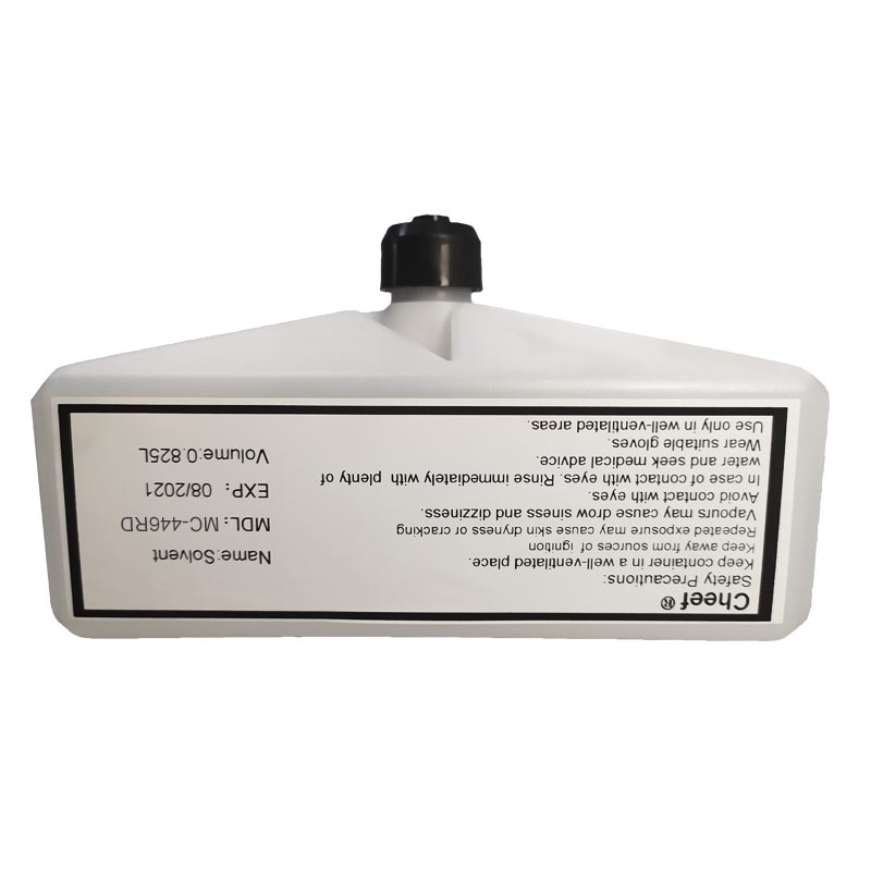 Coding machine ink white solvent MC-446RD eco solvent ink for Domino
