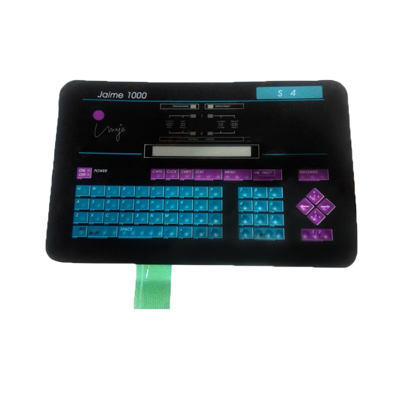 Impresora de inyección de tinta tipo E4 S4 teclado máscara 18021 repuestos para markem-imaje