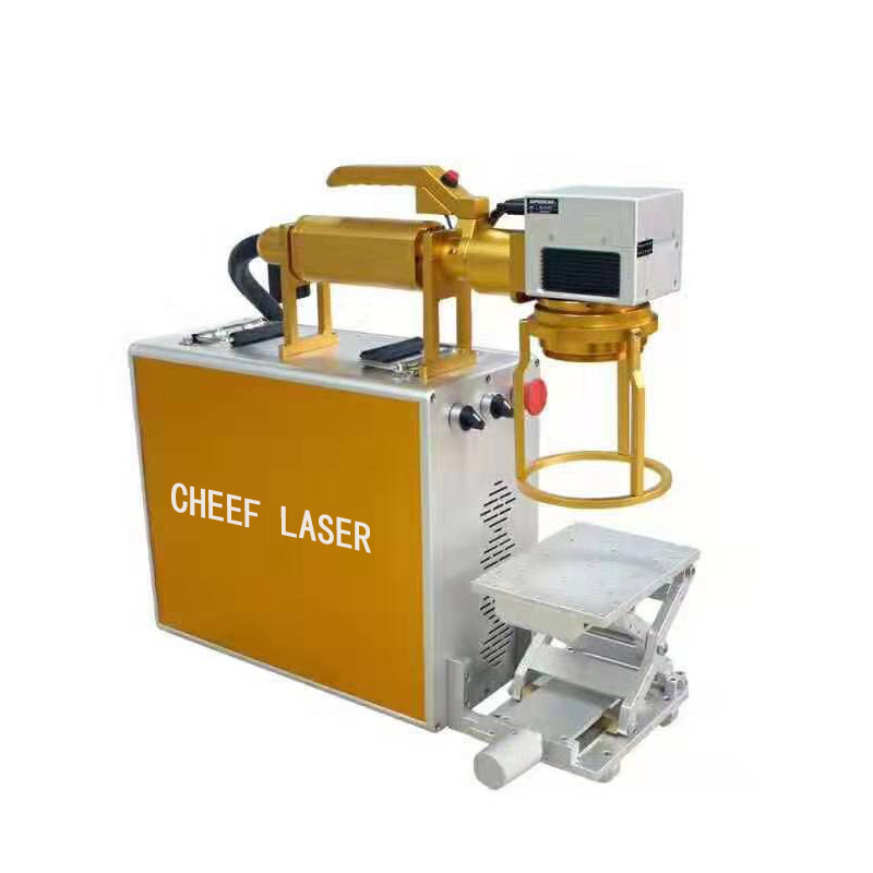 Machine d'imprimante laser de poche 20W pour le métal