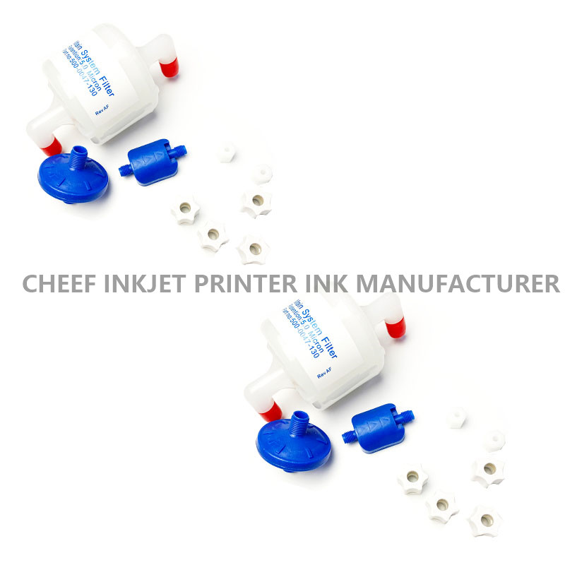 Inkjet printer spare parts THREE-PIECE FILTERS WB130-131-134-PG0076 for Videojet inkjet printers