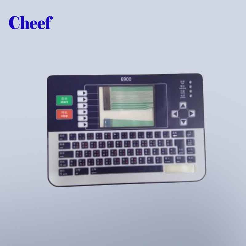PL1433 Çin klavye membran linx 6900 cij baskı makinesi yedek parçaları için kullanılan