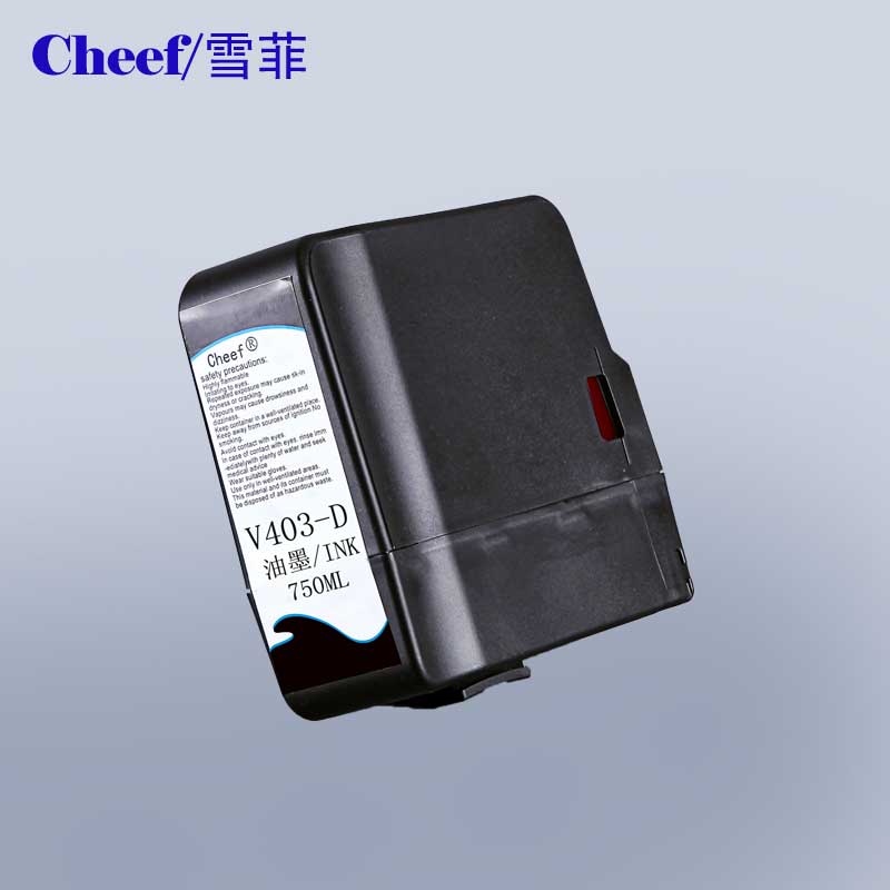 Encre rouge pour résistance à haute température V403-d pour imprimante jet d'encre Videojet CIJ