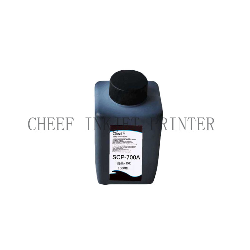 Consumibles de impresora de inyección de tinta de tinta a base de agua Scp-700A para impresora de inyección de tinta Matthews