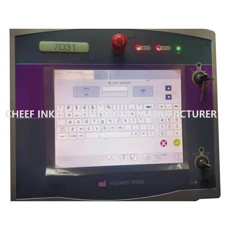 Second-Hand-Laserdrucker 7031 Lasermaschine ohne Halterung für Imaje