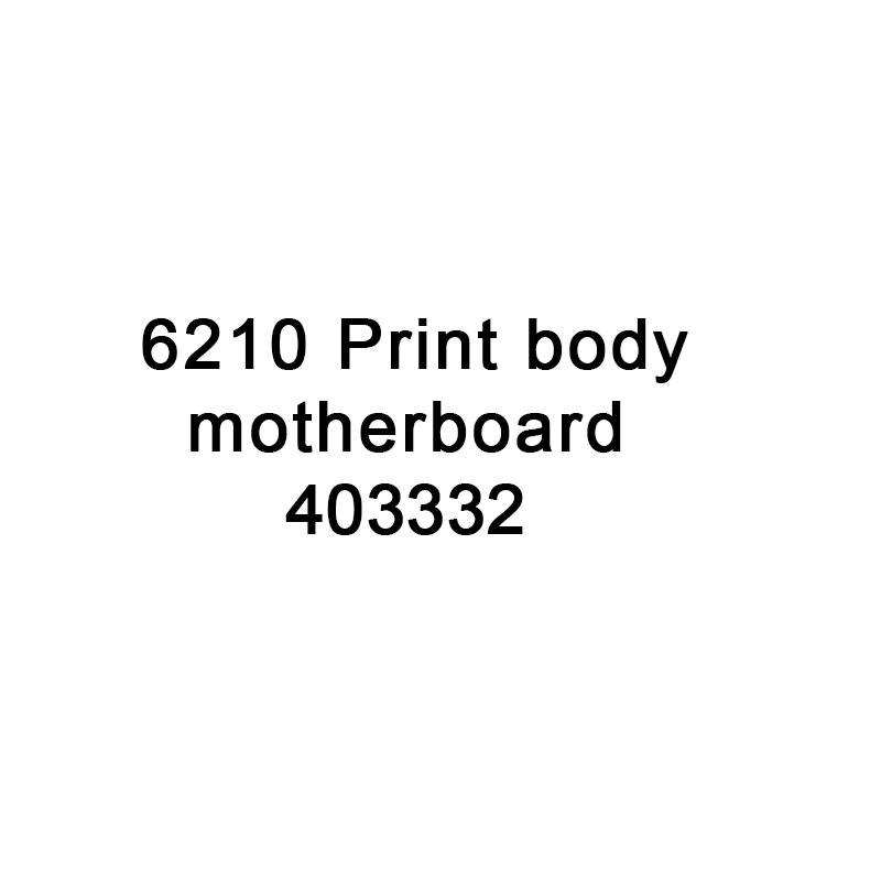 PIEZAS DE RECAMBIENTO DE TTO 6210 Placa base del cuerpo de impresión 403332 para la impresora de VideoJet TTO