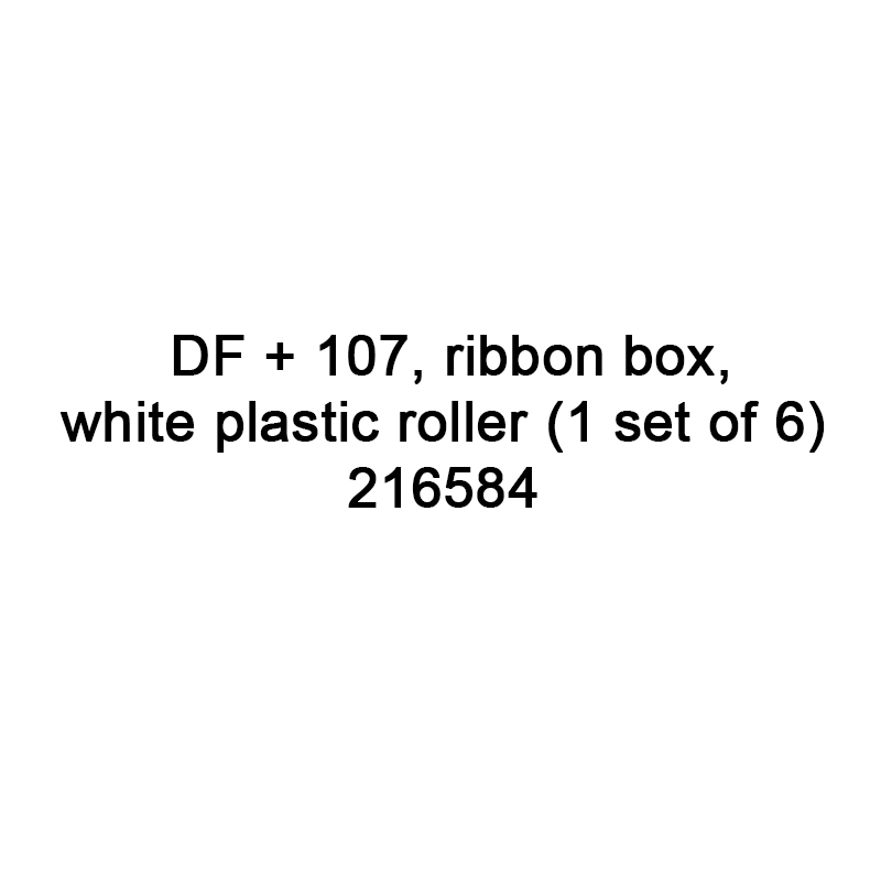 Запчасти TTO DF + 107 ленты белый пластиковый ролик 216584 для принтера Videojet TTO