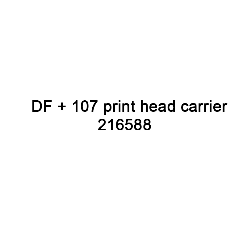 Peças sobresselentes TTO DF + 107 Print Head Carrier 216588 para impressora de videojet TT