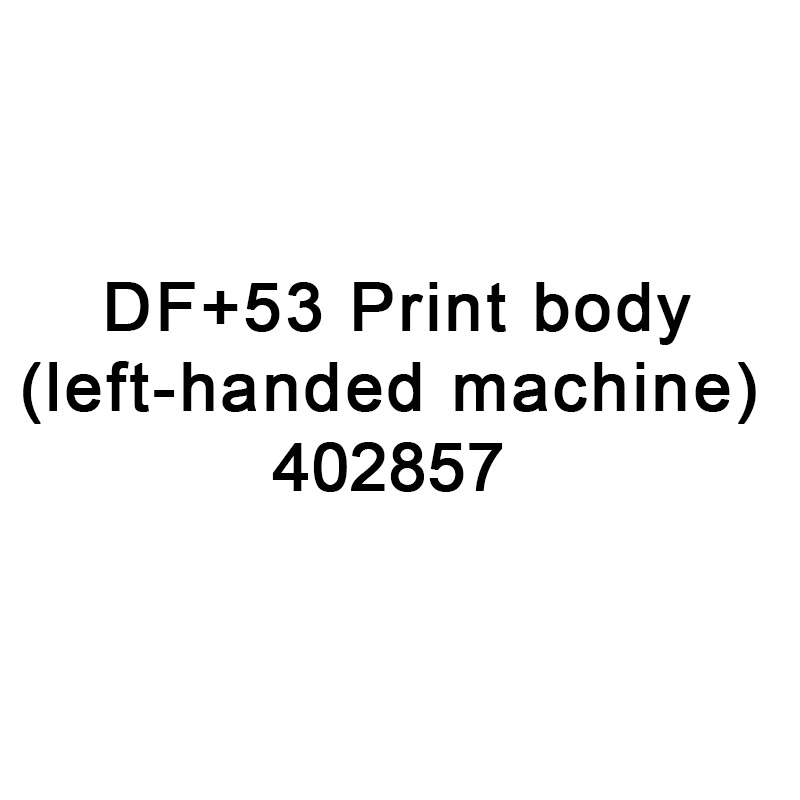 TTO Ersatzteile DF + 53 Druckkörper für Linkshänder-Maschine 402857 für VideoJet TTO-Drucker