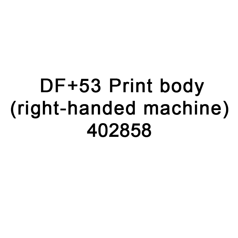 TTO Peças sobresselentes DF + 53 Corpo de impressão para a máquina direita 402858 para impressora de videojet TT