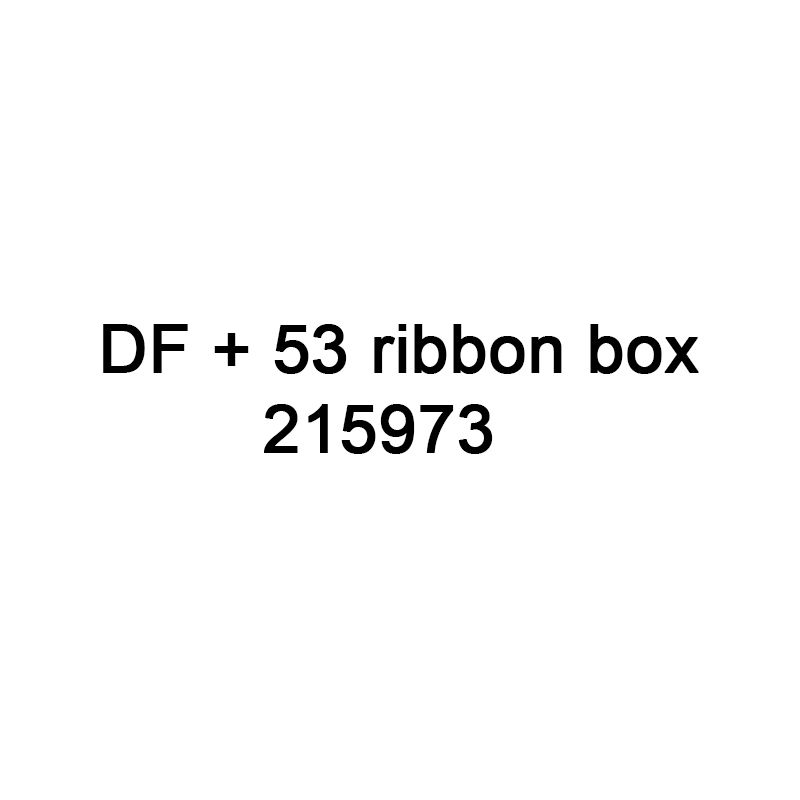 TTO PIEZAS DE RECAMBIO DF + 53 Caja de cinta 215973 para la impresora TTO de TTO