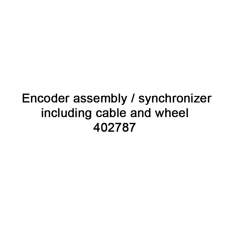 Tto ekstrang bahagi encoder assembly / synchronizer kabilang ang cable at gulong 402787 para sa videojet tto printer