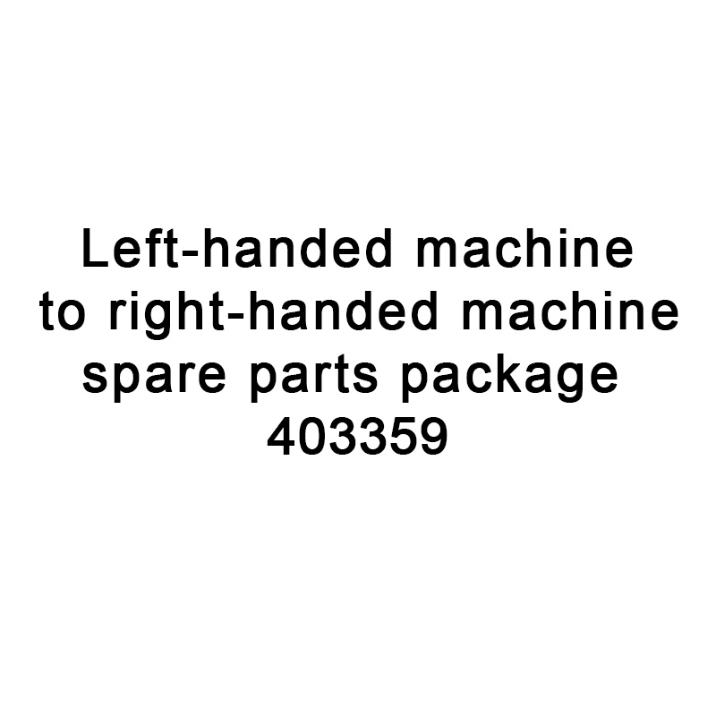 TTO Yedek Parçaları Solak Makineye Sağ El Makine Yedek Parça Paketi 403359 VideoJet TTO 6210 Yazıcı için