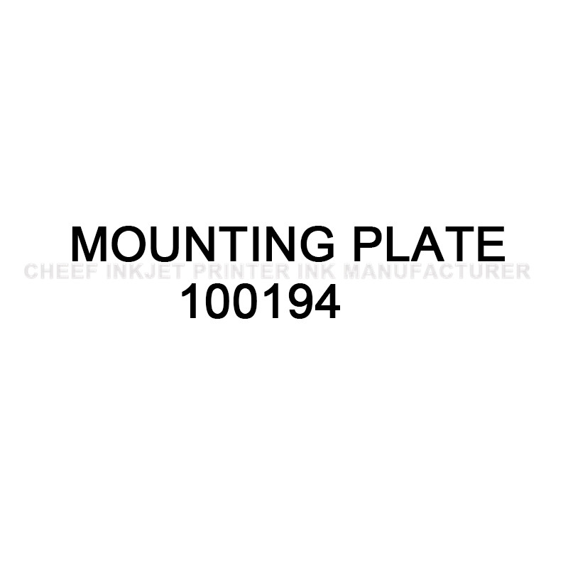 Tto ekstrang bahagi mounting plate 100194 para sa videojet thermal transfer tto printer