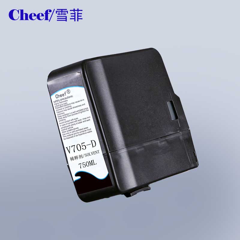 china made alternative v705 d makeup solvent with chip make up cartridge