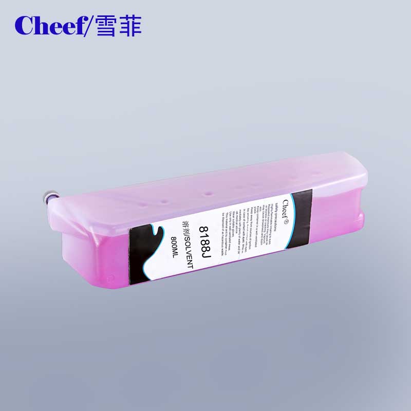 compatible Eco Imaje Pink ou Purple solvant pour imprimante jet d'encre image