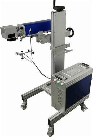 máquina de la impresora de la marca del laser de la fibra hecha en China