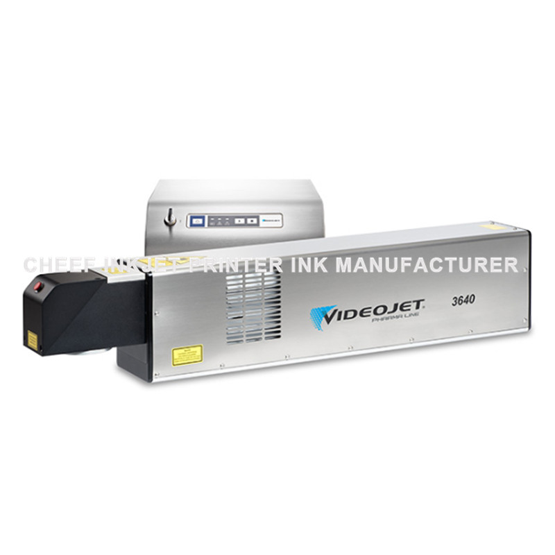 喷墨打印机VideoJet 3640媒介到高速CO2工业激光打标机