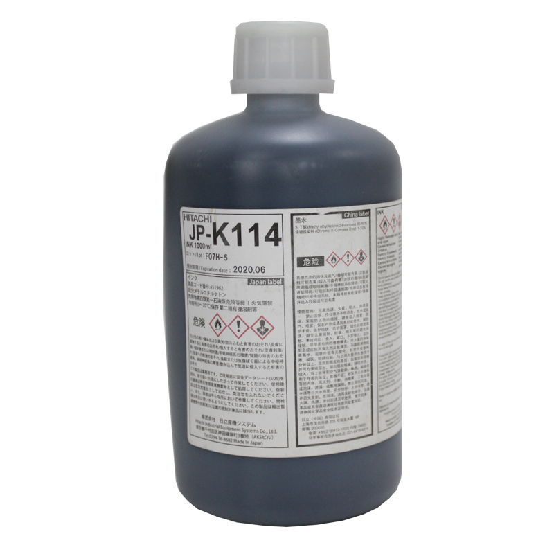 Tintenstrahldrucker Verbrauchsmaterial Tinte JP-K114 für Hitachi