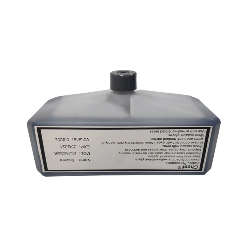 Lösungsmittel für Tintenstrahldrucker-Verbrauchsmaterialien MC-802BK-Öko-Drucker-Lösungsmittel für Domino