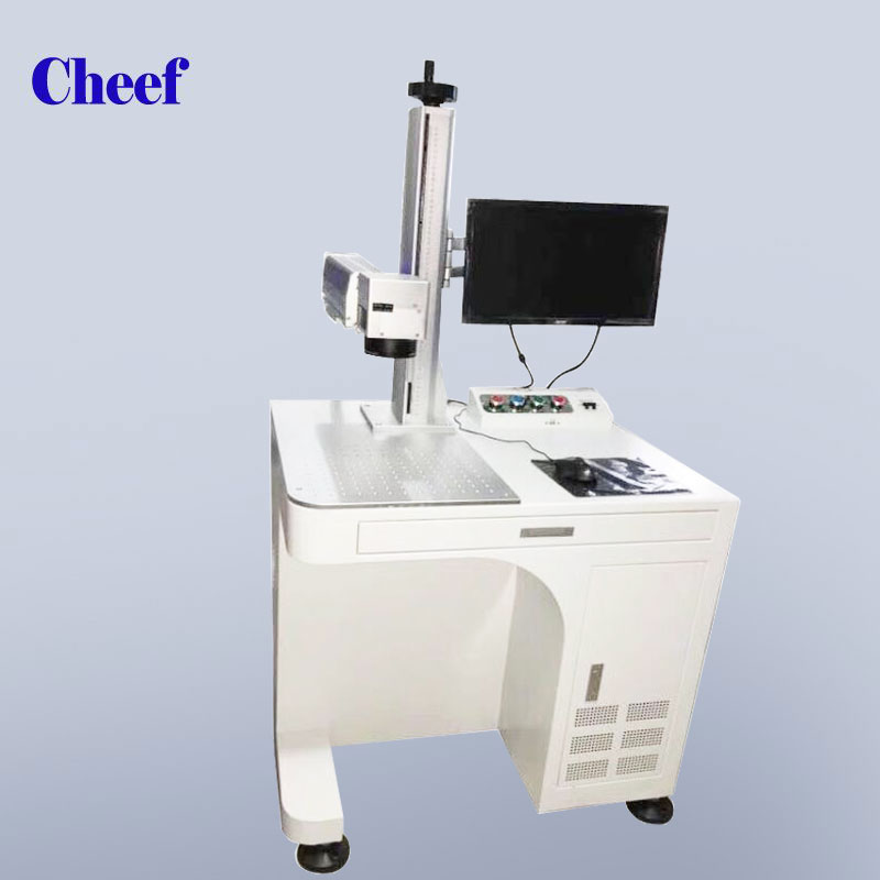 new cheap fiber laser marking machine for plastic printing in notebooks