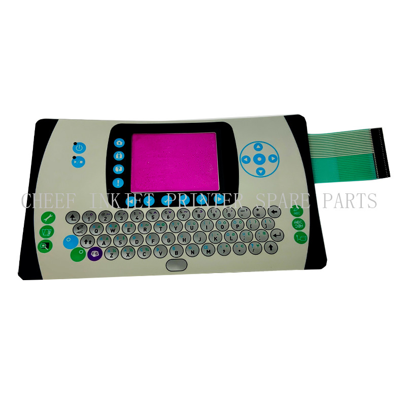 panel de productos en stock DB-PC0225 Teclado PARA impresora de inyección de tinta Domino